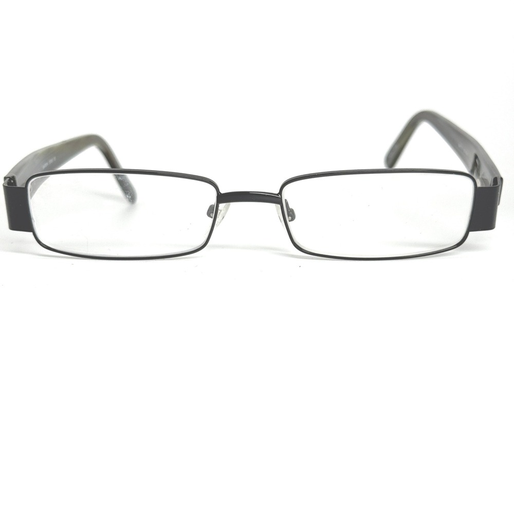 Baron 5165 Eyeglasses Frames Black Rectangular 54-17-150‎ BLK Full Rim 22001